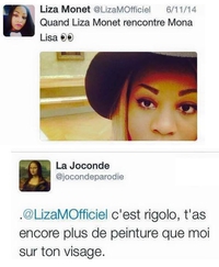 Liza Monet vs Mona Lisa