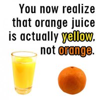 Le jus d'orange