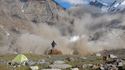 Avalanche impressionnante en Inde