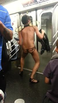 Moment WTF dans le métro