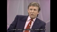 Donal Trump en 1987