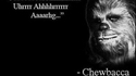 Les bons voeux de Chewbacca