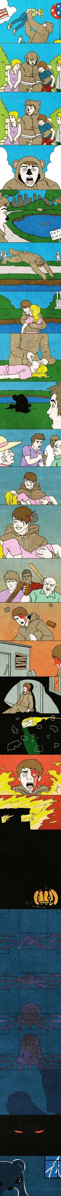 La naissance de Pedobear