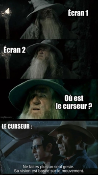 Problème des multi-écrans