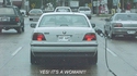 Femme au volant