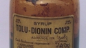 Le sirop pour la toux Tolu-Dionin