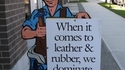 Qu'il s'agisse de cuir ou de latex