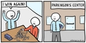 Joueur de Jenga