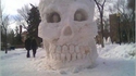 Squelette de neige