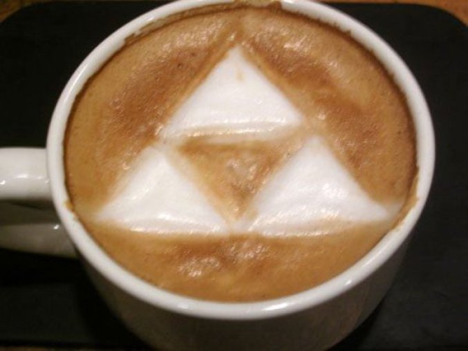 Le café que boit Link chaque matin.