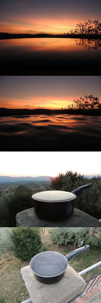 Photo prise au bord de l'eau