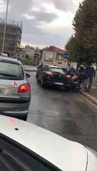 Arrestation violente à Bobigny (Seine-Saint-Denis)
