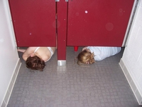 Occupation abusive des toilettes