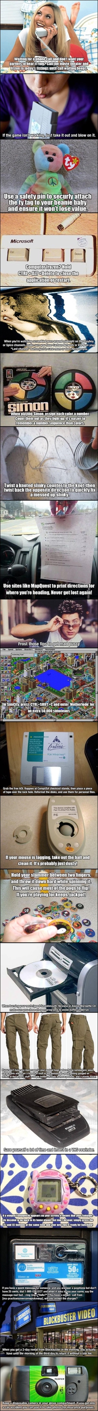 Bienvenue dans les 90's !