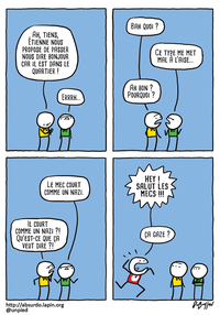 Etienne court comme un nazi