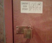 Instruction pour ouvrir la porte