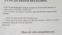 Intimidation (cité par "La dépêche du Midi")