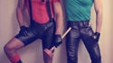Mario et Luigi ...Cuir moustache