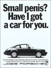 Small penis...