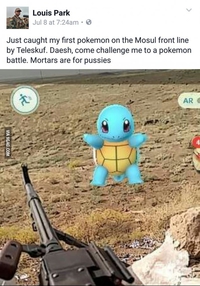 En route pour la Ligue Pokemon de Daesh