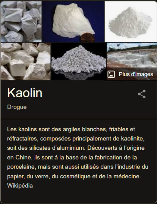 Kaolin — Wikipédia