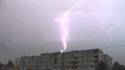 Lightning strike up close