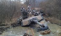 Tank embourbé
