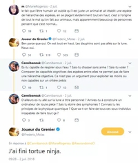 L'être humain et les animaux