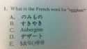 Comment on dit eggplant en Français ?