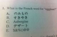 Comment on dit eggplant en Français ?