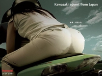 Publicité Kawasaki