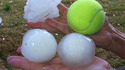De la grêle grosse comme des balles de tennis