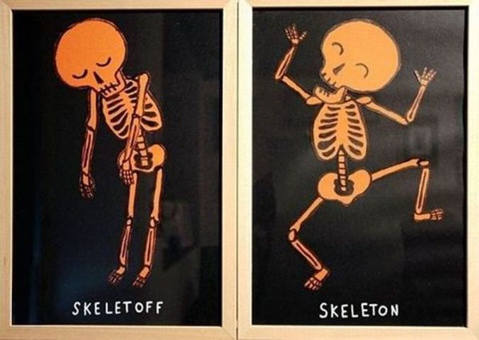 Et skeletoff !