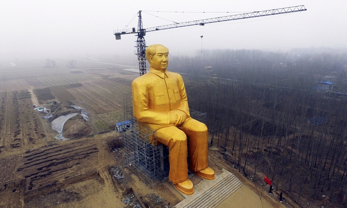 Une petite statue de 40 mètres de haut pour un hommage sans prétention. 
Comme a très justement relevé le président chinois Xi Jinpin : "Mao était un grand personnage qui a changé la face de notre nation et a conduit le peuple vers une nouvelle destinée"