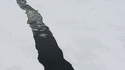 Brise-glace en pleine action