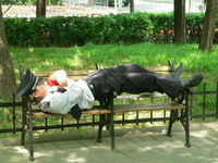 Sieste de flic