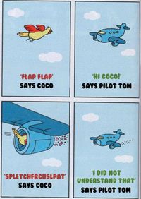 Coco & Tom le pilote d'avion