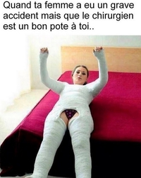 Je fais de déplatrer 
