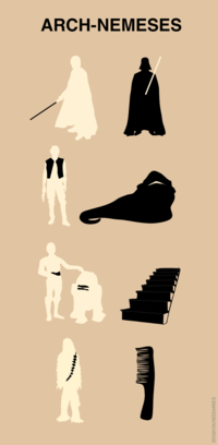 Star Wars : les héros et leur némésis