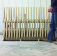 Un banc modulable