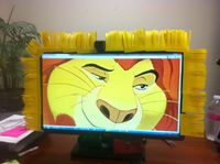 Le roi lion en réalité augmentée