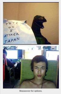 Tits or godzilla