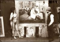 1894: Toulouse-Lautrec finit son célèbre tableau "Le salon de la Rose Blanche"...