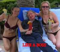 Bien joué Stephen Hawking