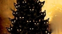 Arbre de Noël à chats