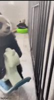 pouf le panda