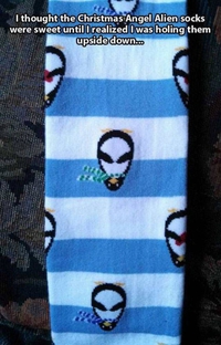 Chaussettes aliens