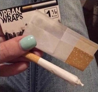 "Non monsieur l'agent, c'est une cigarette"