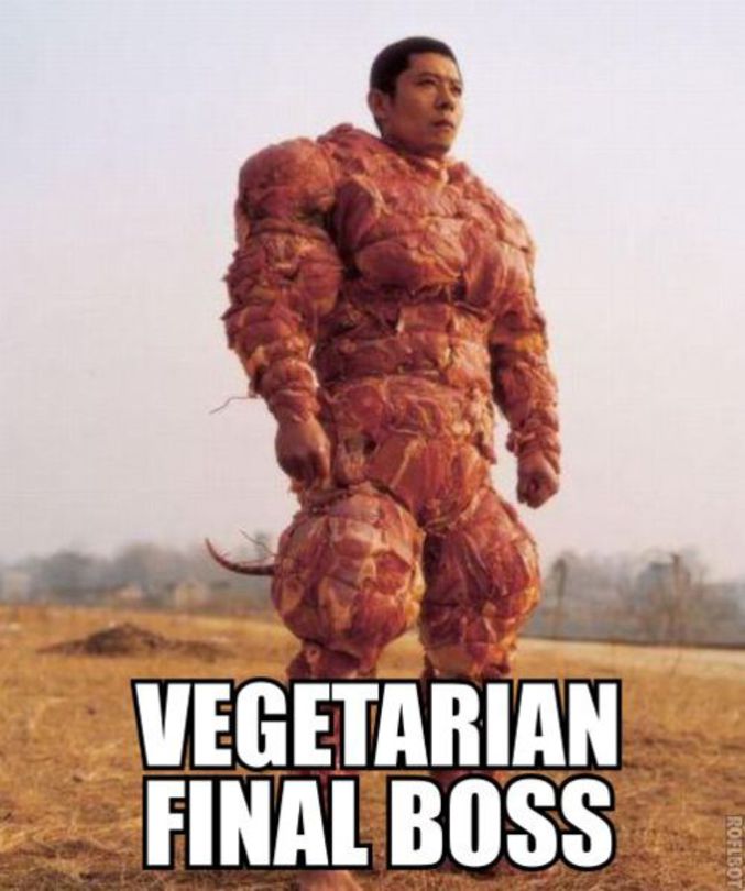 Les végétariens n'ont qu'a bien se tenir ! 