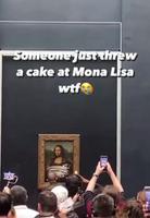 dimanche 29 mai 2022 « La Joconde » entartée, le Louvre porte plainte